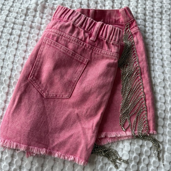 Pink Rhinestone Shorts 💖 - Picture 5 of 5